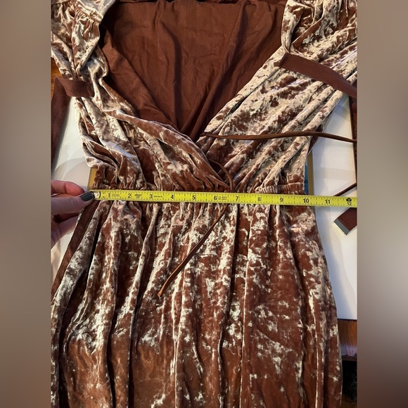 Hot as hell HAH velvet jumpsuit size S BD - Picture 10 of 11